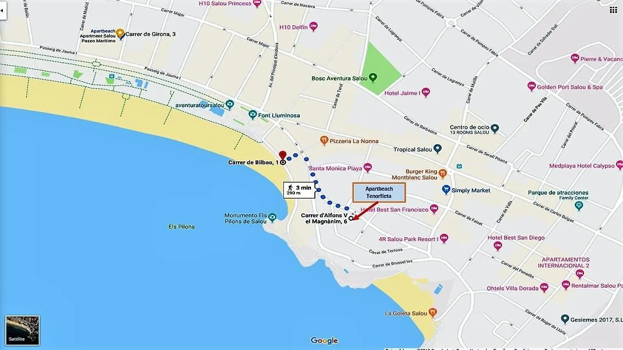 Appartamento Tenorfleta Salou Playa Spagna
